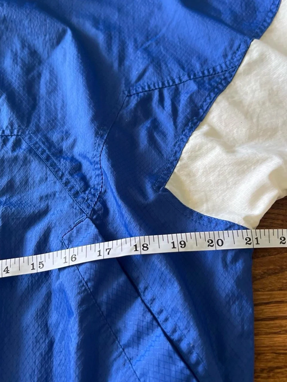 90’s Adidas Royal Blue and White Trefoil Windbreaker Jacket